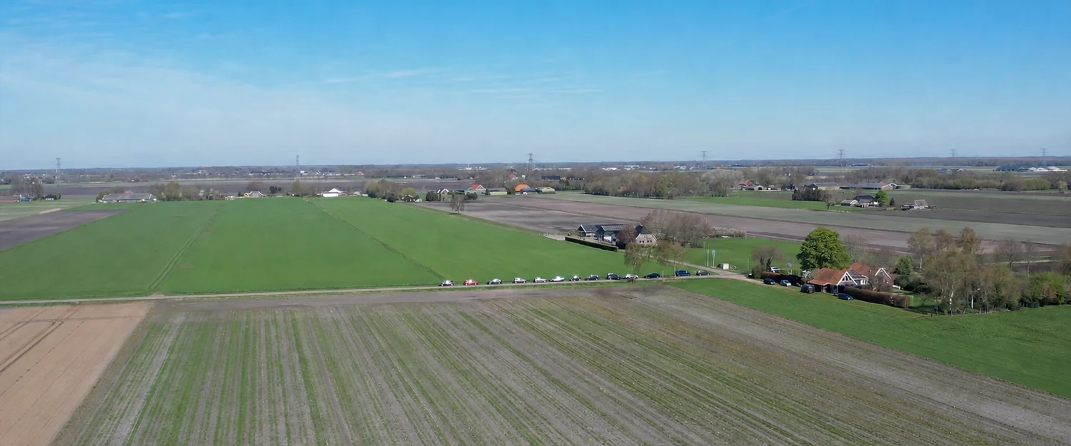 Landschap rond Stegeren en het geplande Windpark Ondersloot